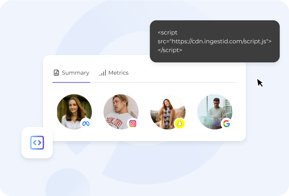 Seamless setup dashboard