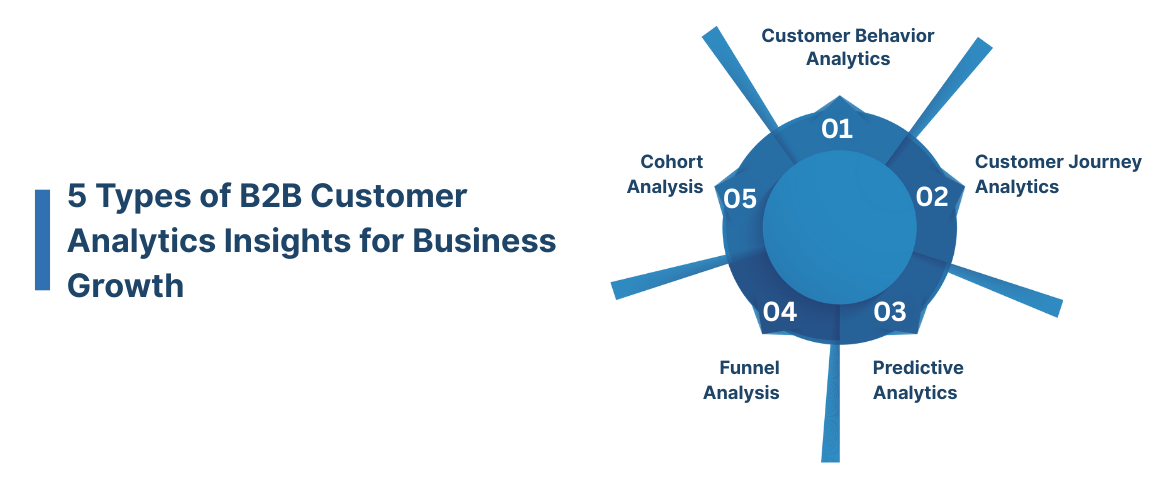 5 Types of B2B Customer Analytics Insights for Business Growth